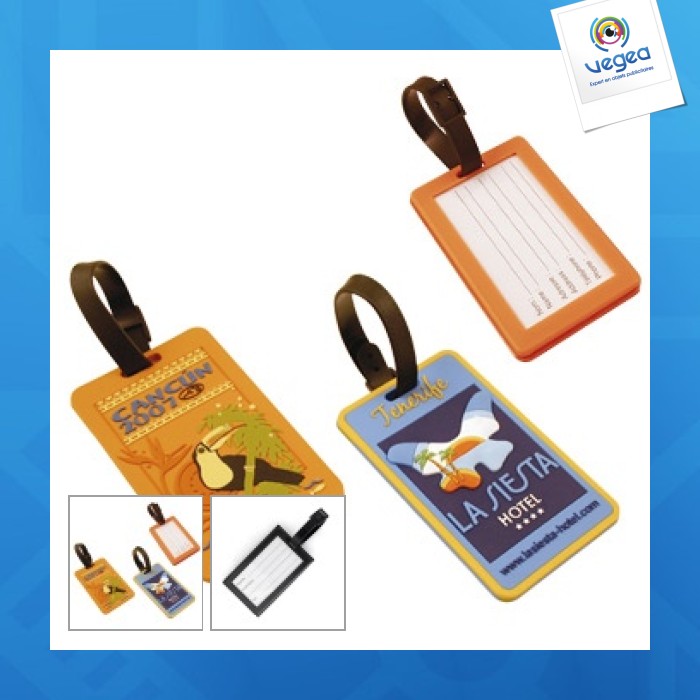 Label holder in pvc 2d