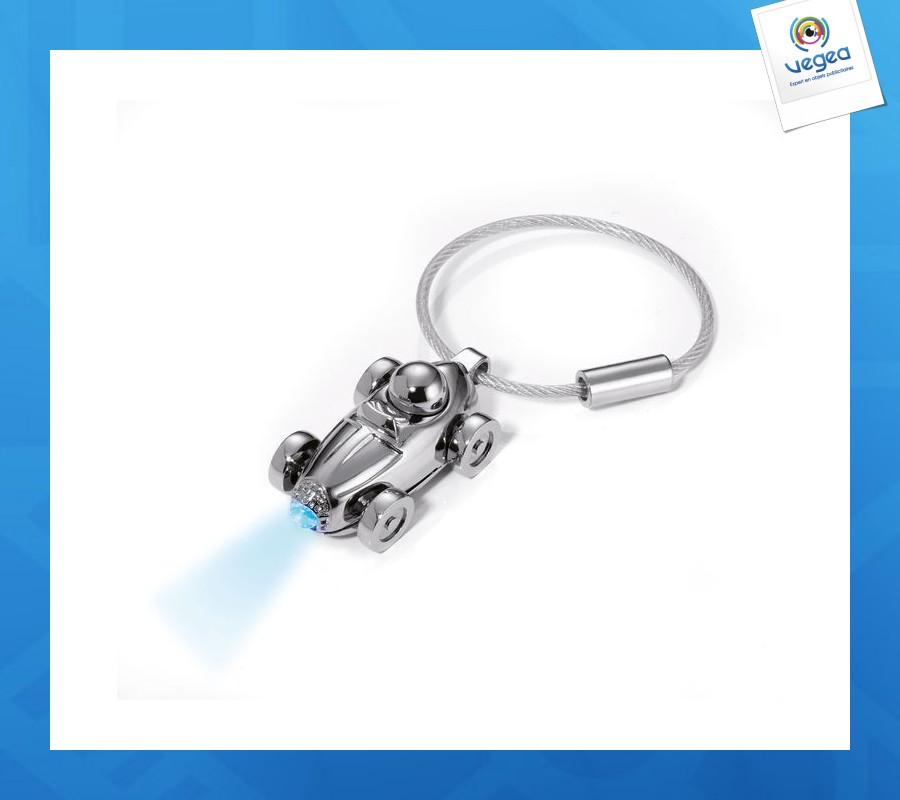 Lamp race key ring