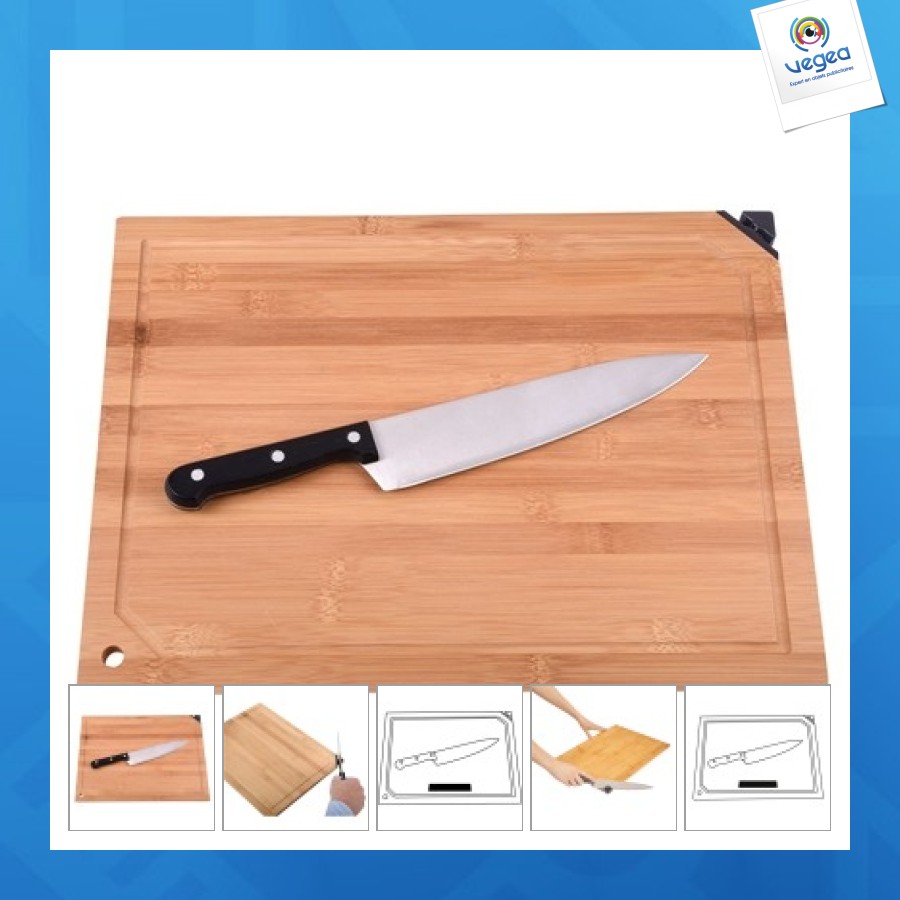 Large bamboo sharp cutting board 