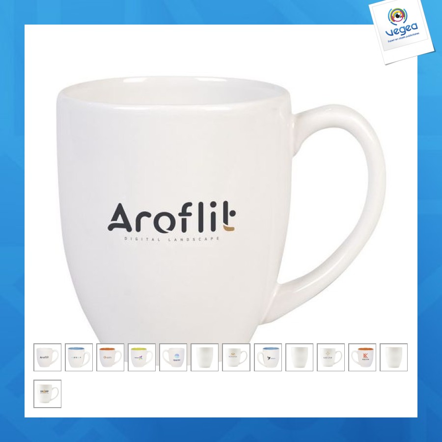 Large ceramic mug 450 ml