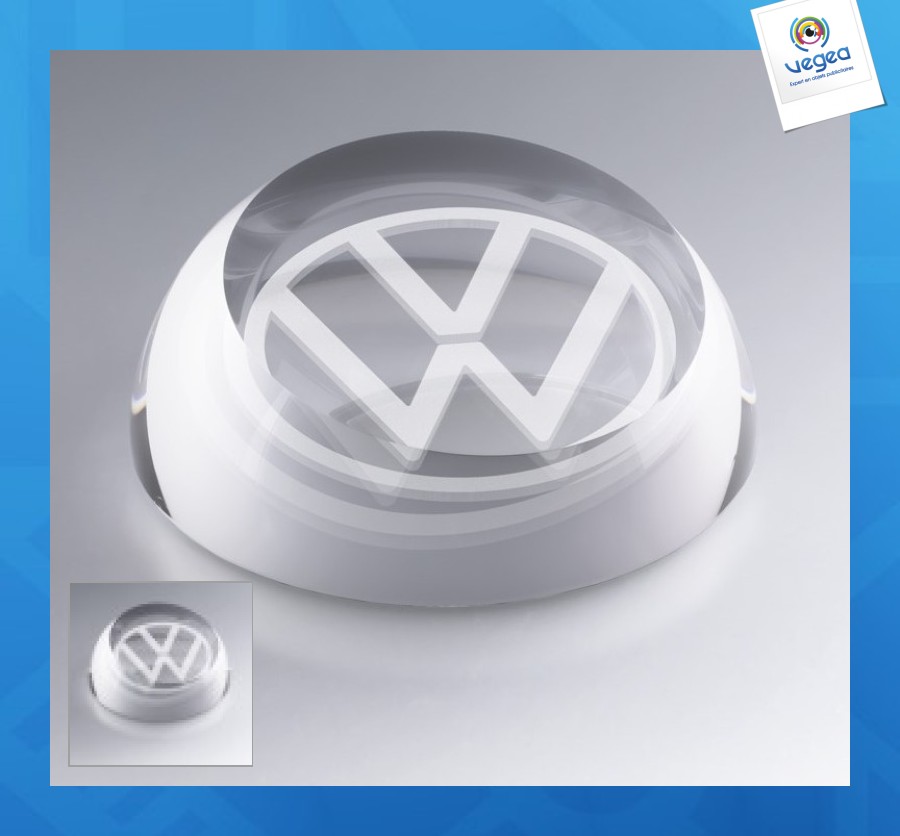 Large dome paperweight