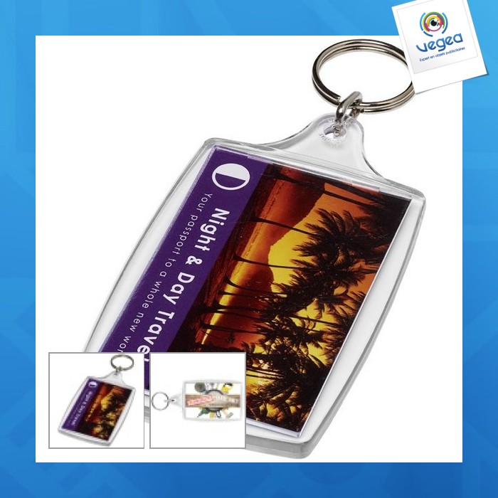 Large l4 orca key ring