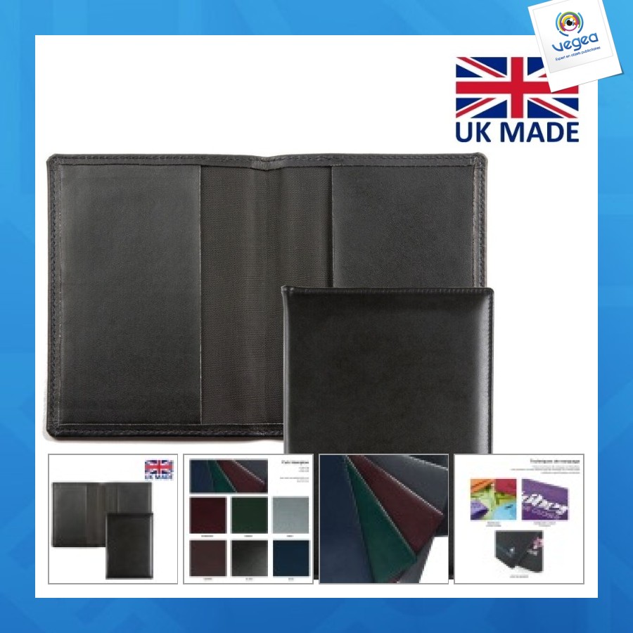Leather passport cover