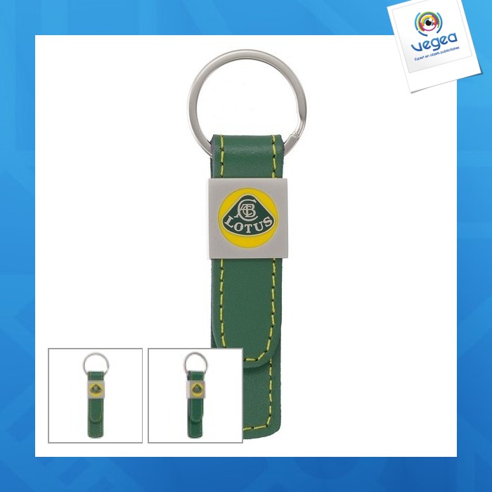 Leatherette key ring forza