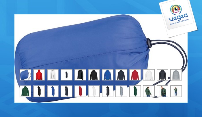 Light jacket with hood