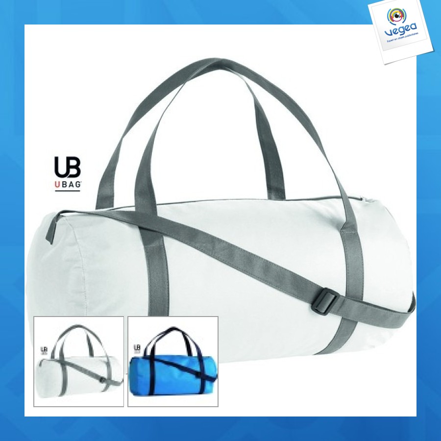 Lightweight two-tone sports bag 