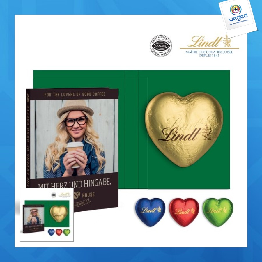 Lindt chocolate heart 20g