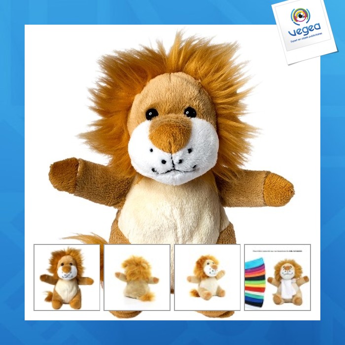 Lion plush.