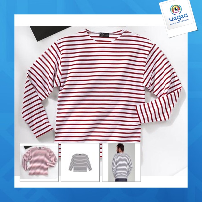 Long-sleeved sailor hat armor lux