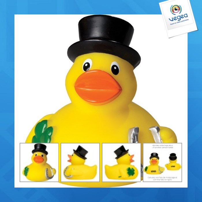 Lucky squeaky duck.