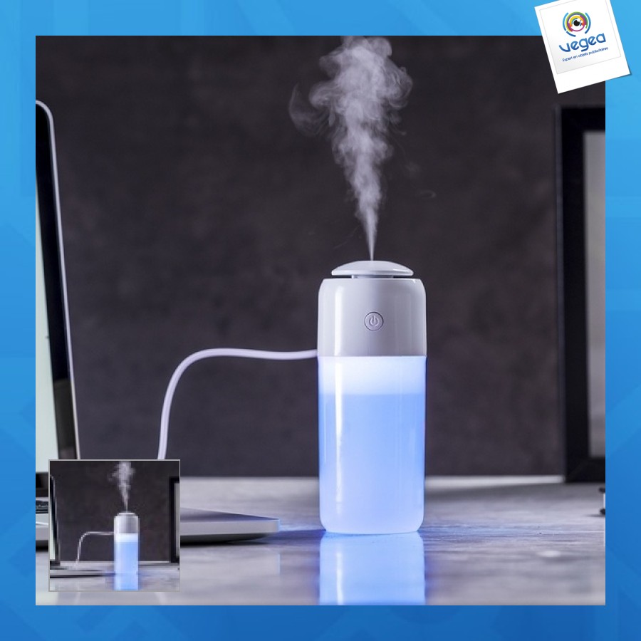 Luminous humidifier diffuser