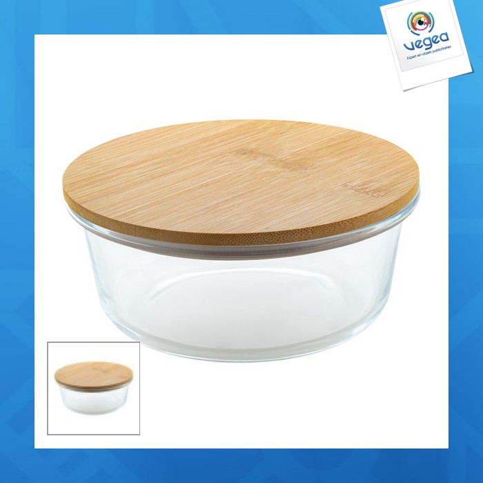 Lunch box in glass 800ml