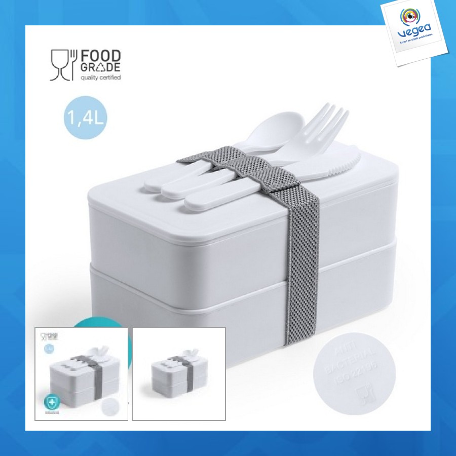 Lunchbox 1400ml antibacterial