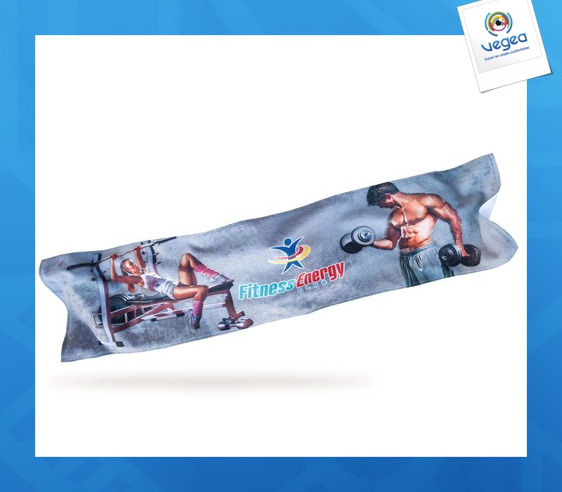 Made to measure four-colour sports towel