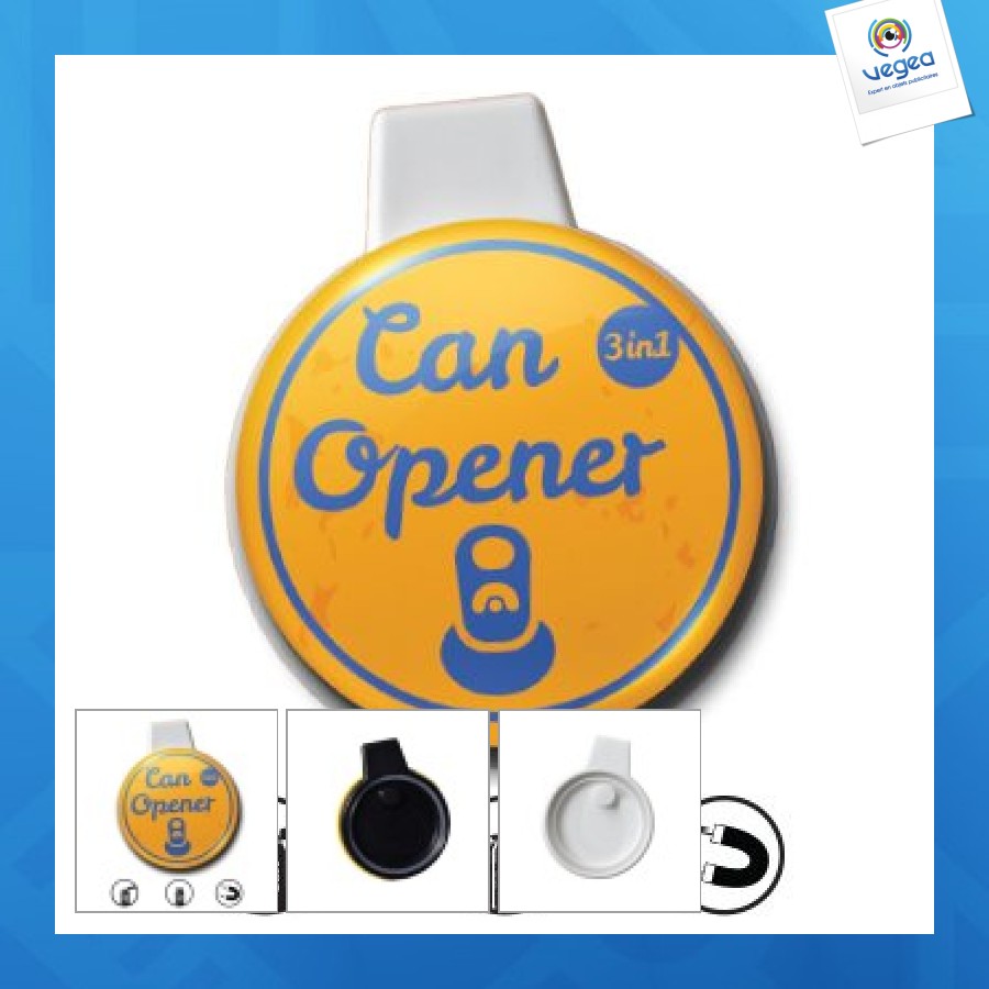 Magnetic can cover 