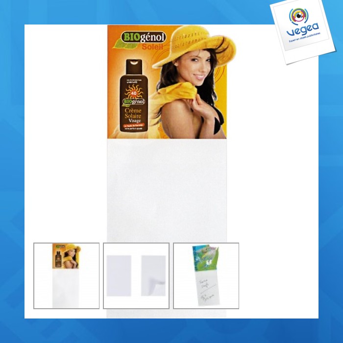 Magnetic notepad for the refrigerator