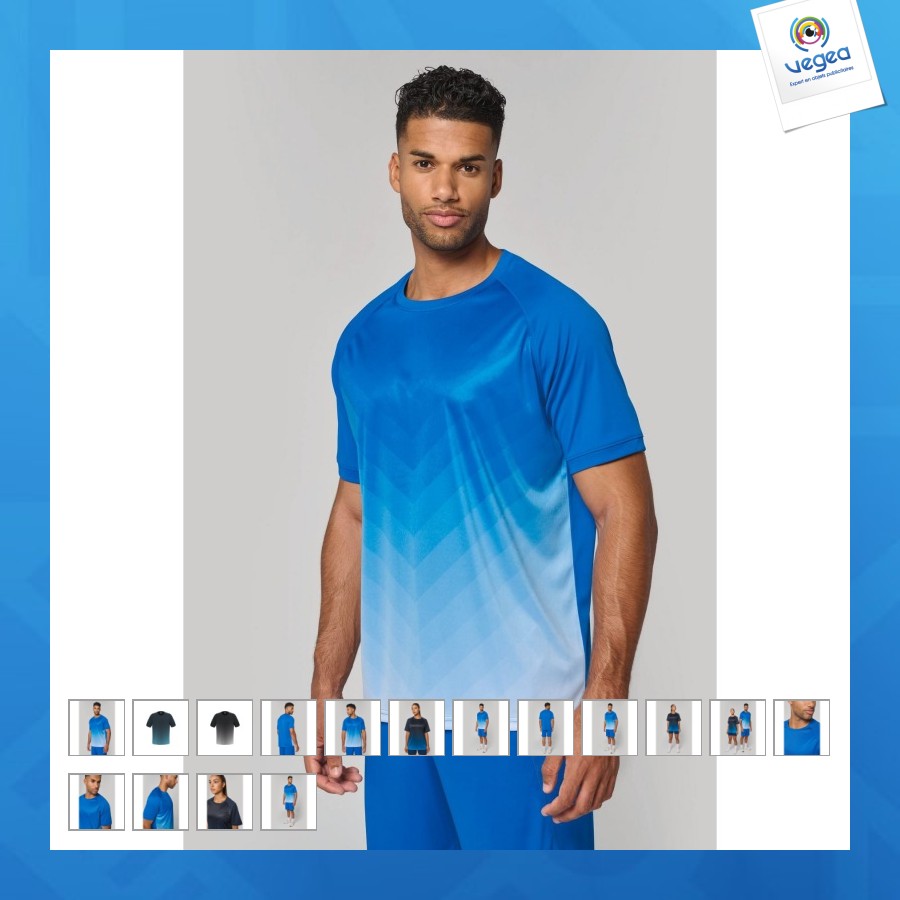 Maillot multisport polyester sublimé unisexe