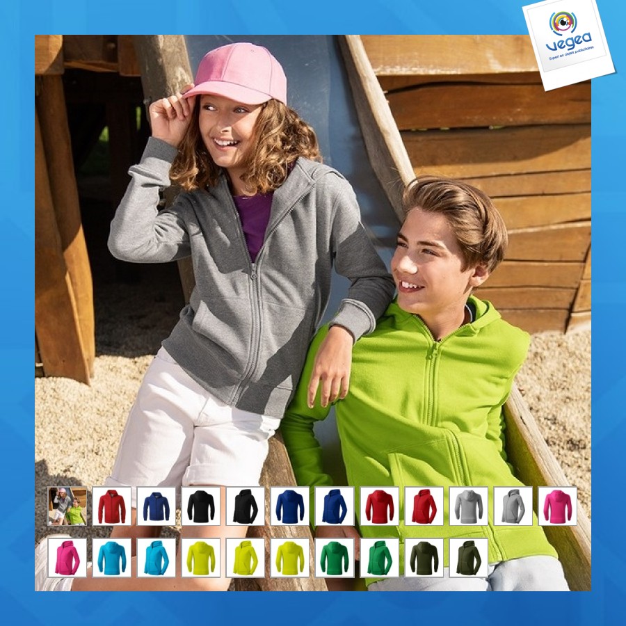 Malfini child hooded sweatshirt - malfini