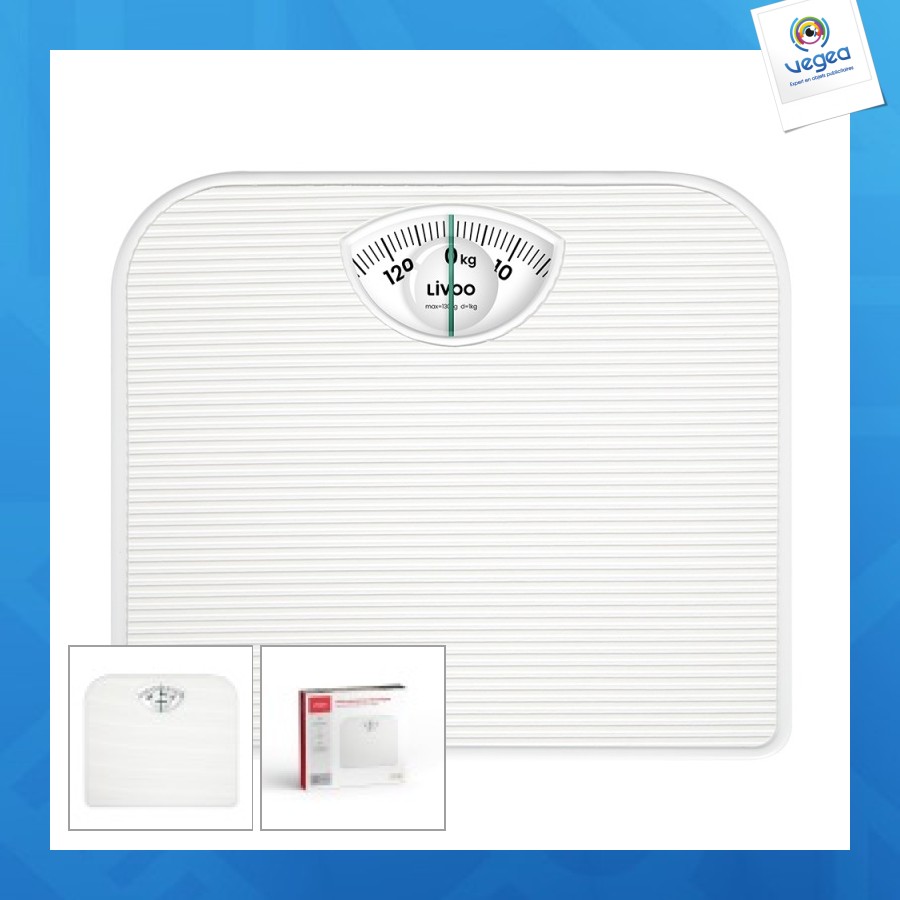 Mechanical bathroom scale