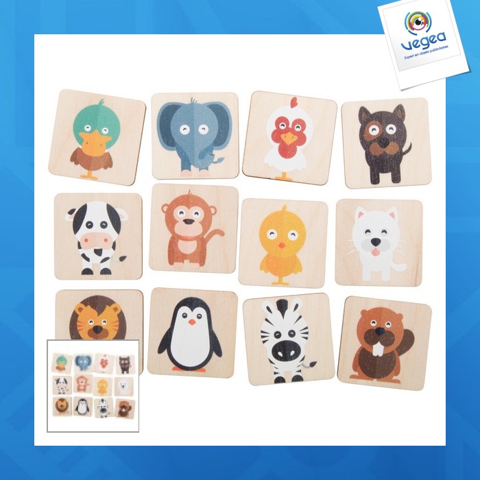 Memory child animals