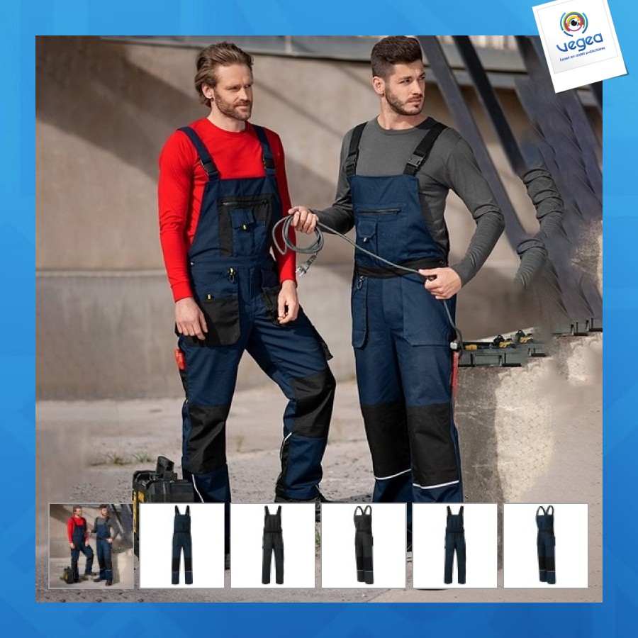 Men's 8-pocket overalls