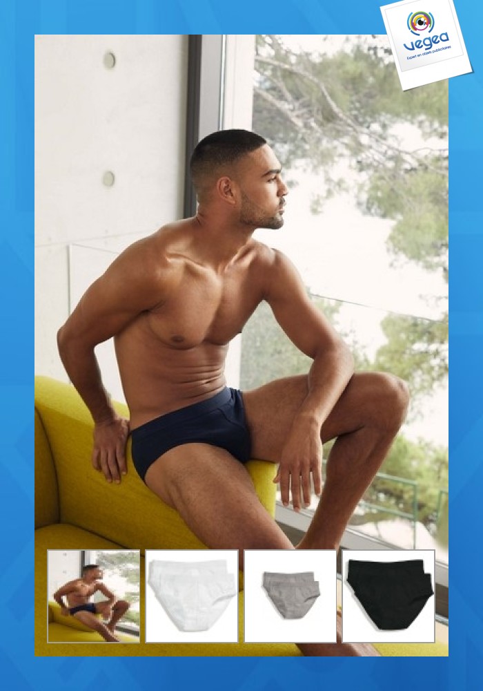 Men's briefs (set of 2pcs), Men's underwear, Underwear