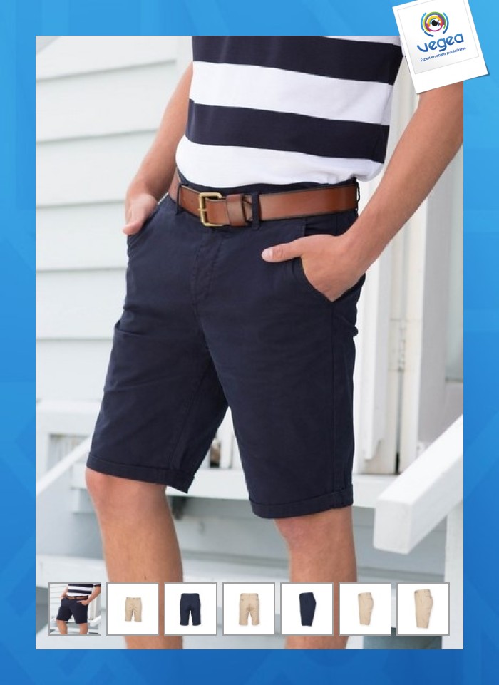 Men's stretch chino shorts 