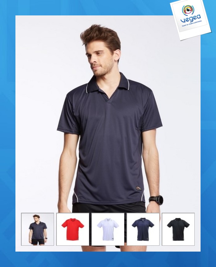 Men's technical polo shirt 160g - magic