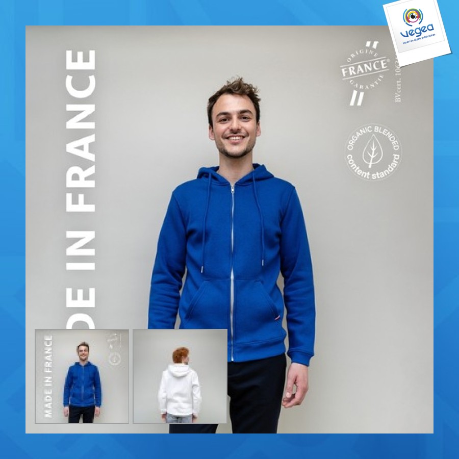 Men's zip hoodie