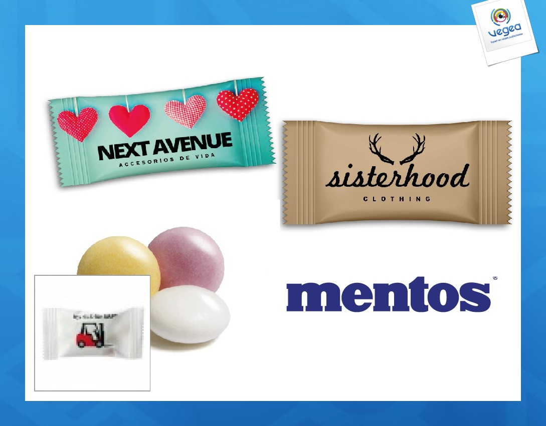 Mentos candy in a bag