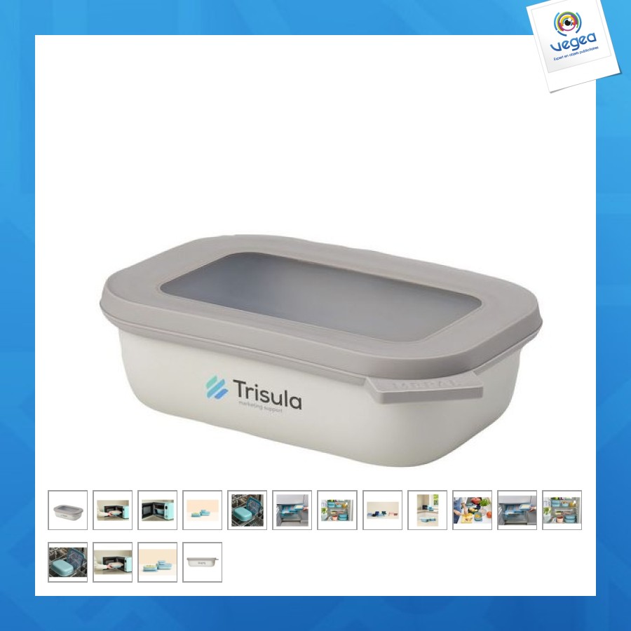 Mepal cirqula rectangular multi-purpose 500 ml lunchbox
