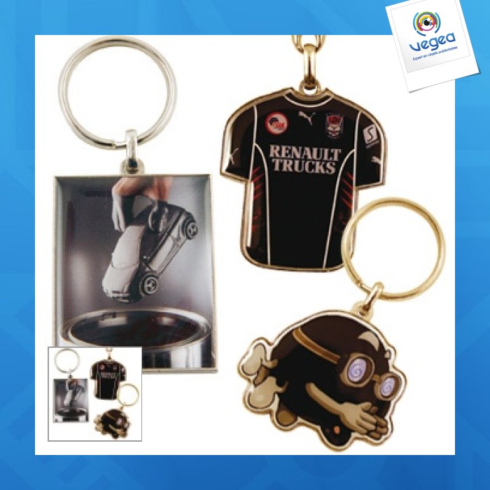 Metal key ring premium 30mm
