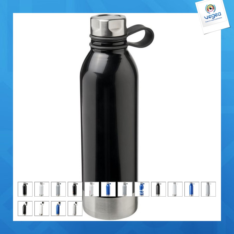 Metal sports bottle 70cl