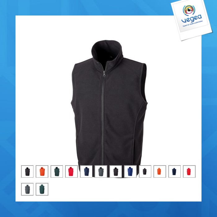 Microfleece gilet - microfleece bodywarmer