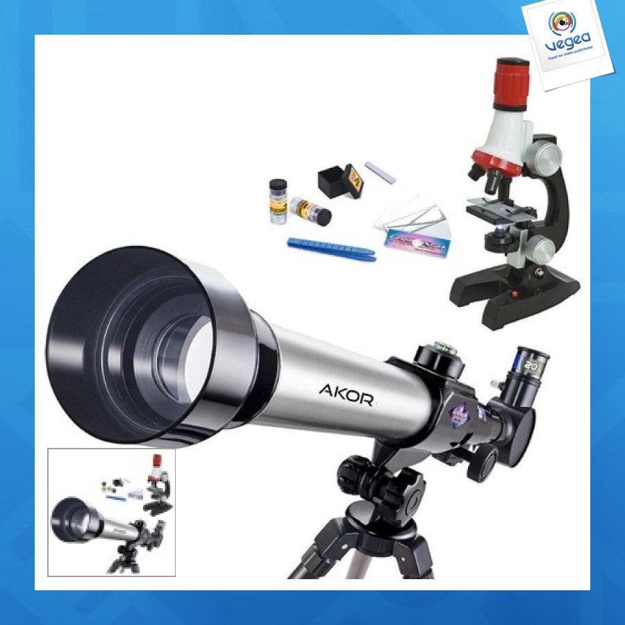 Microscope + telescope 