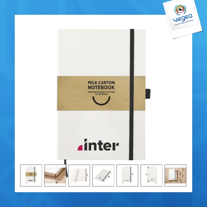 Milk-carton notebook a5 notepad