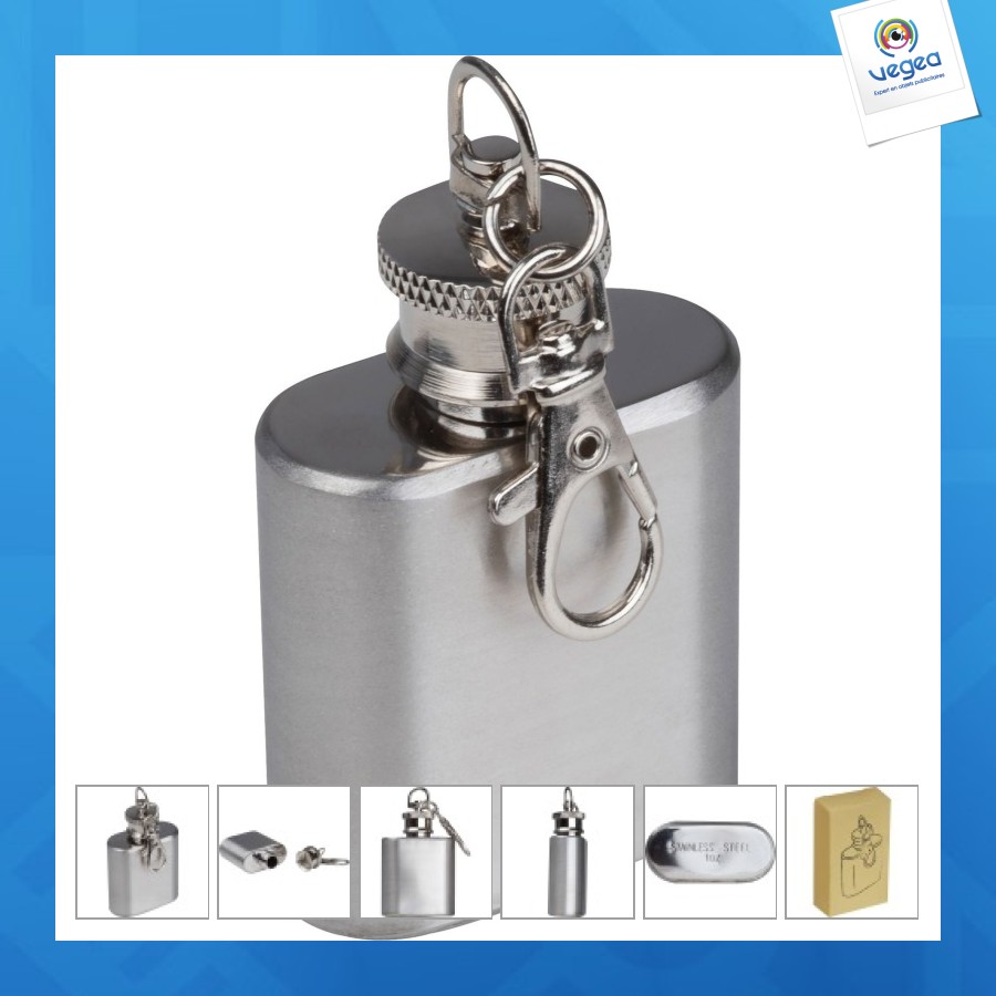 Mini flasque porte-clés