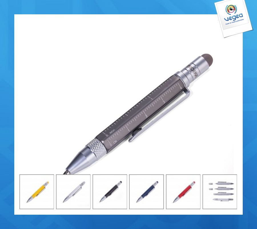 Mini multifunction construction tool pen