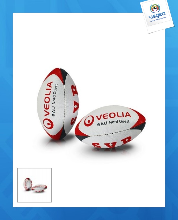 Mini rugby rubber 21 cm - wr033