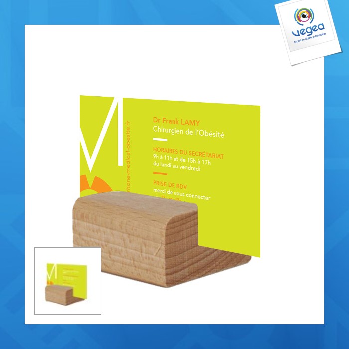 Mini wooden support 40x22x40 slot 13x3mm only