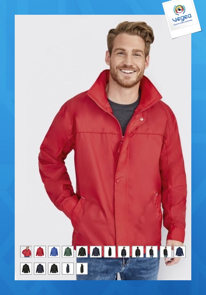 Mistral lined windproof jacket