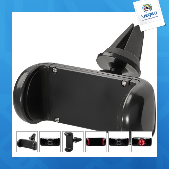 Mobile phone holder for car grip
