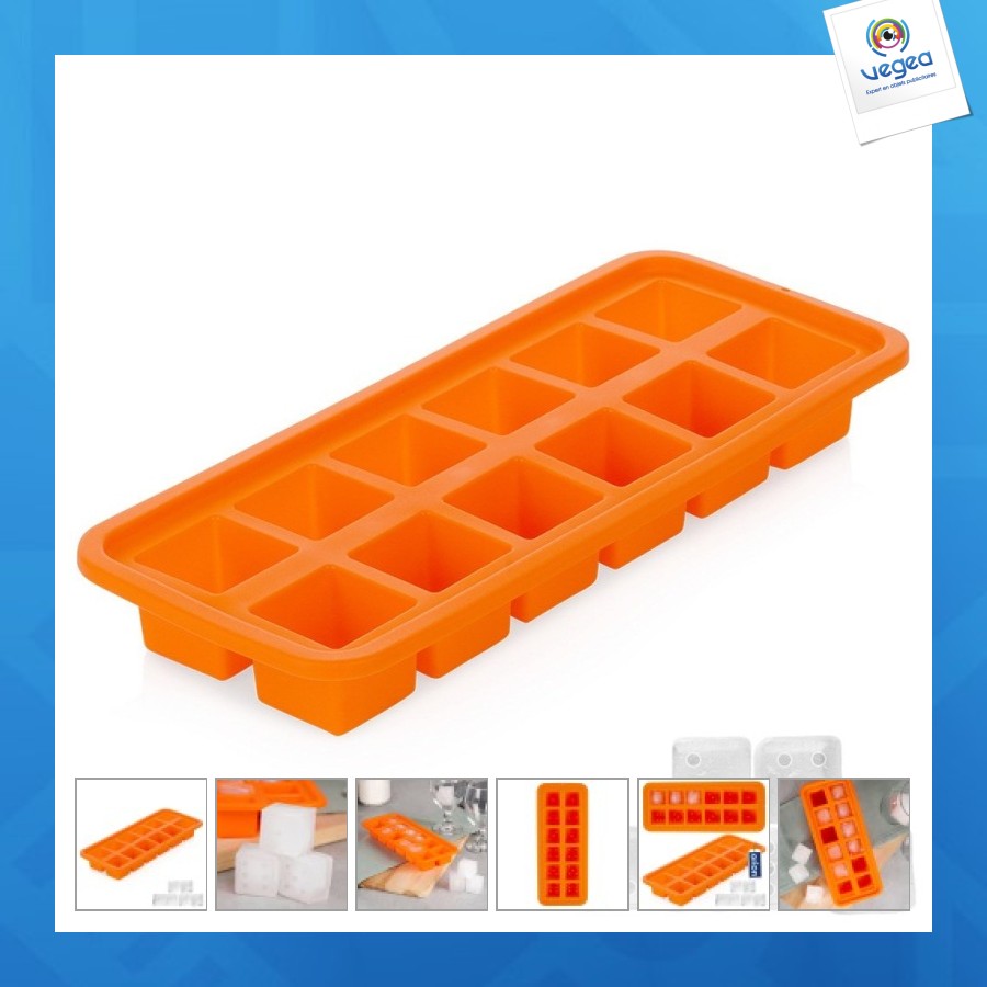 Moule à glaçons e en silicone sillinie 26x11cm