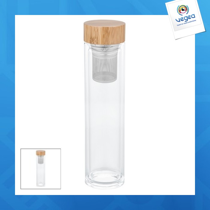 Mug with tea infuser reflects-sledge