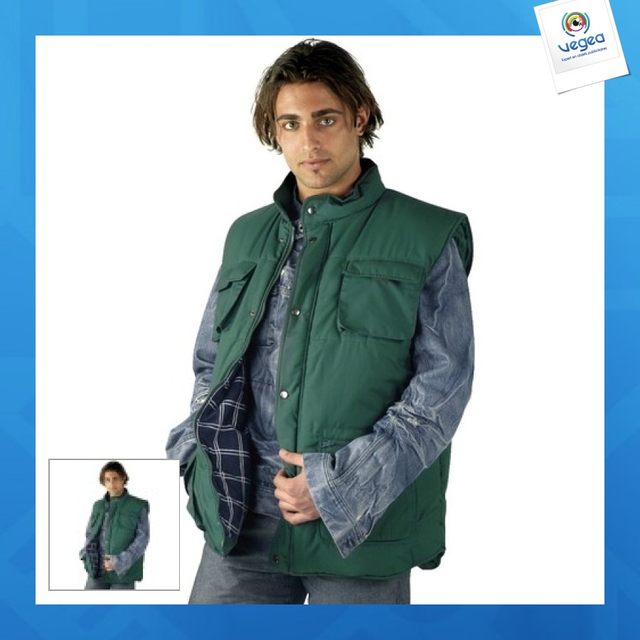 Multi-pocket padded jacket