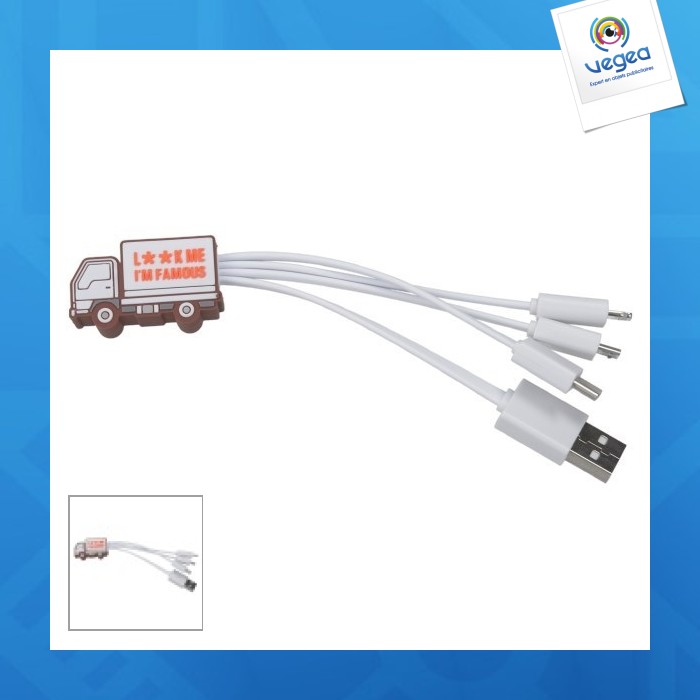 Multicable usb pvc 2d