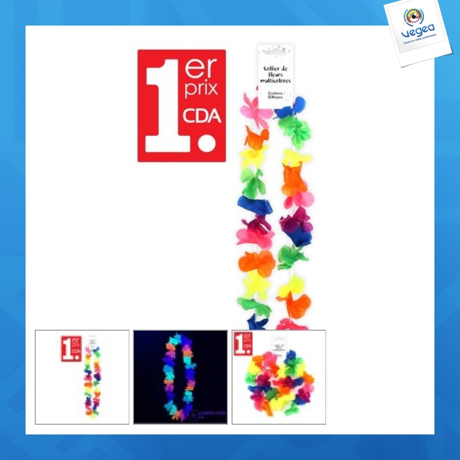 Multicolour hawaiian necklace 