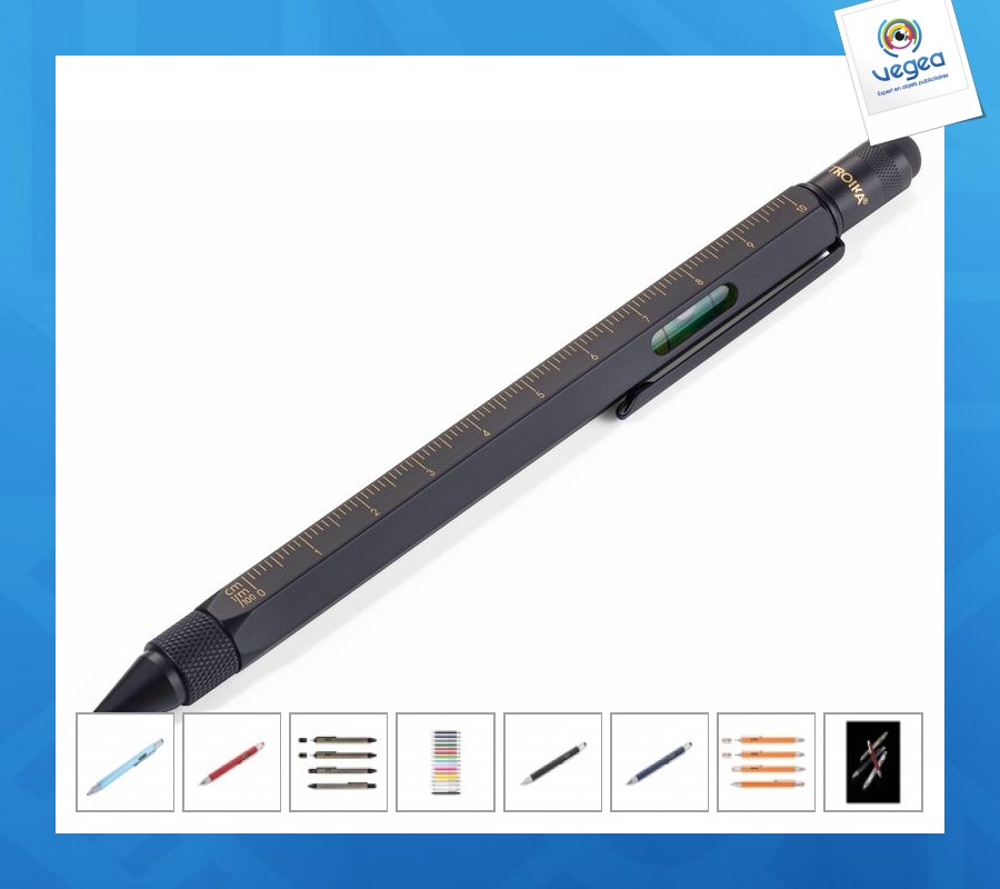 Multifunction metal construction pen