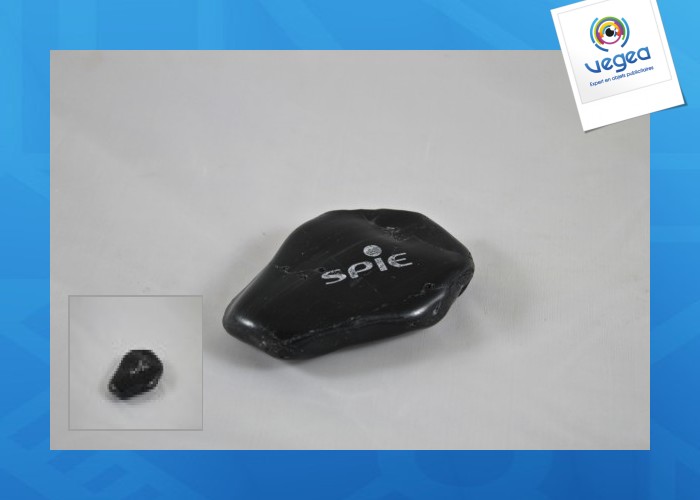 Natural stone pebble
