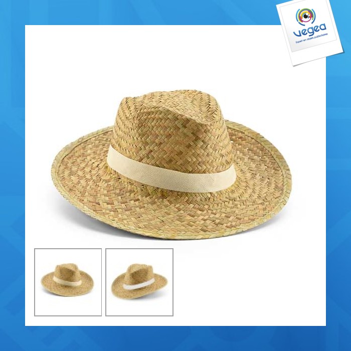 Natural straw hat 